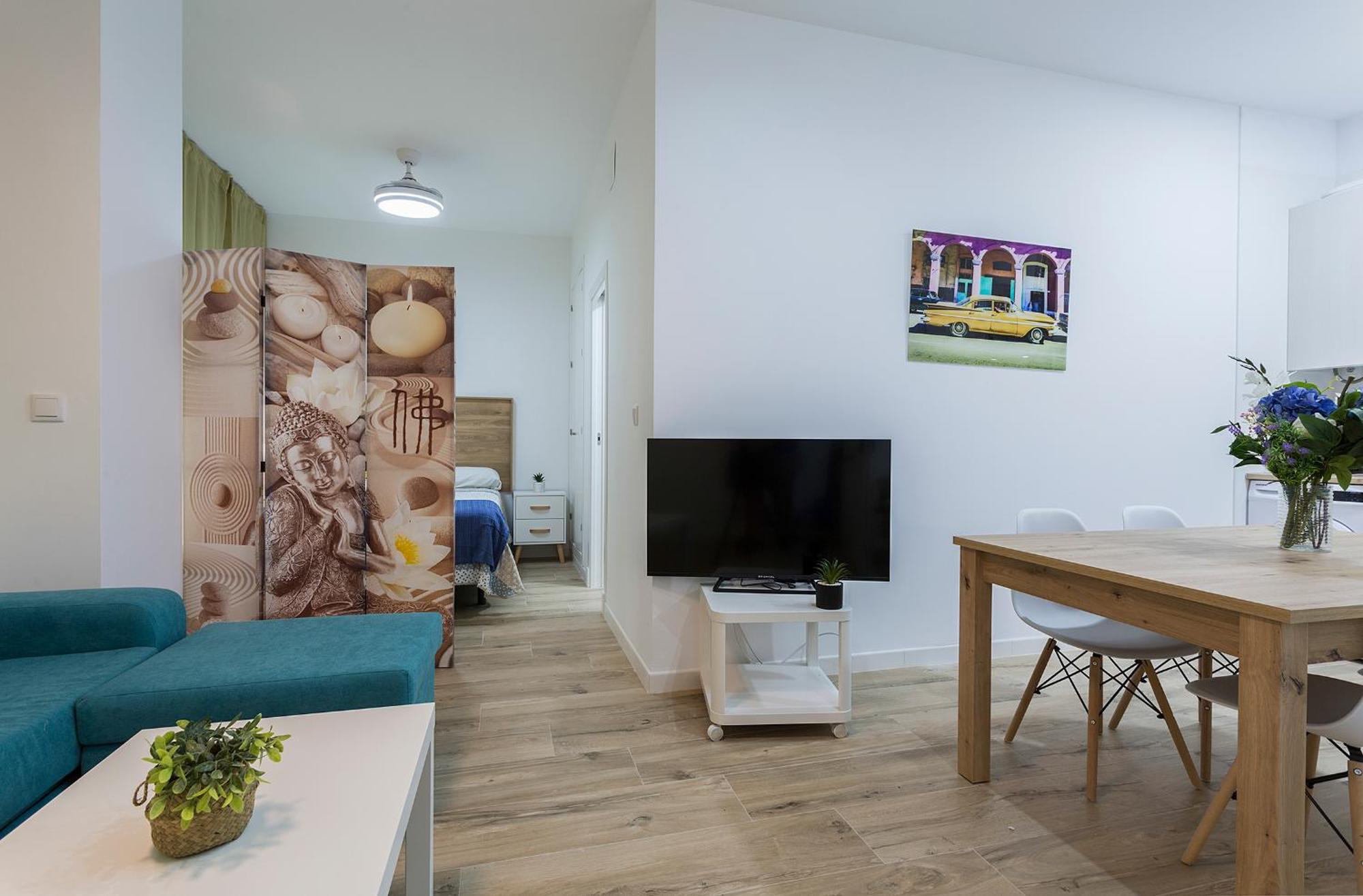 Estudio Moderno Playa Victoria Cádiz Buitenkant foto