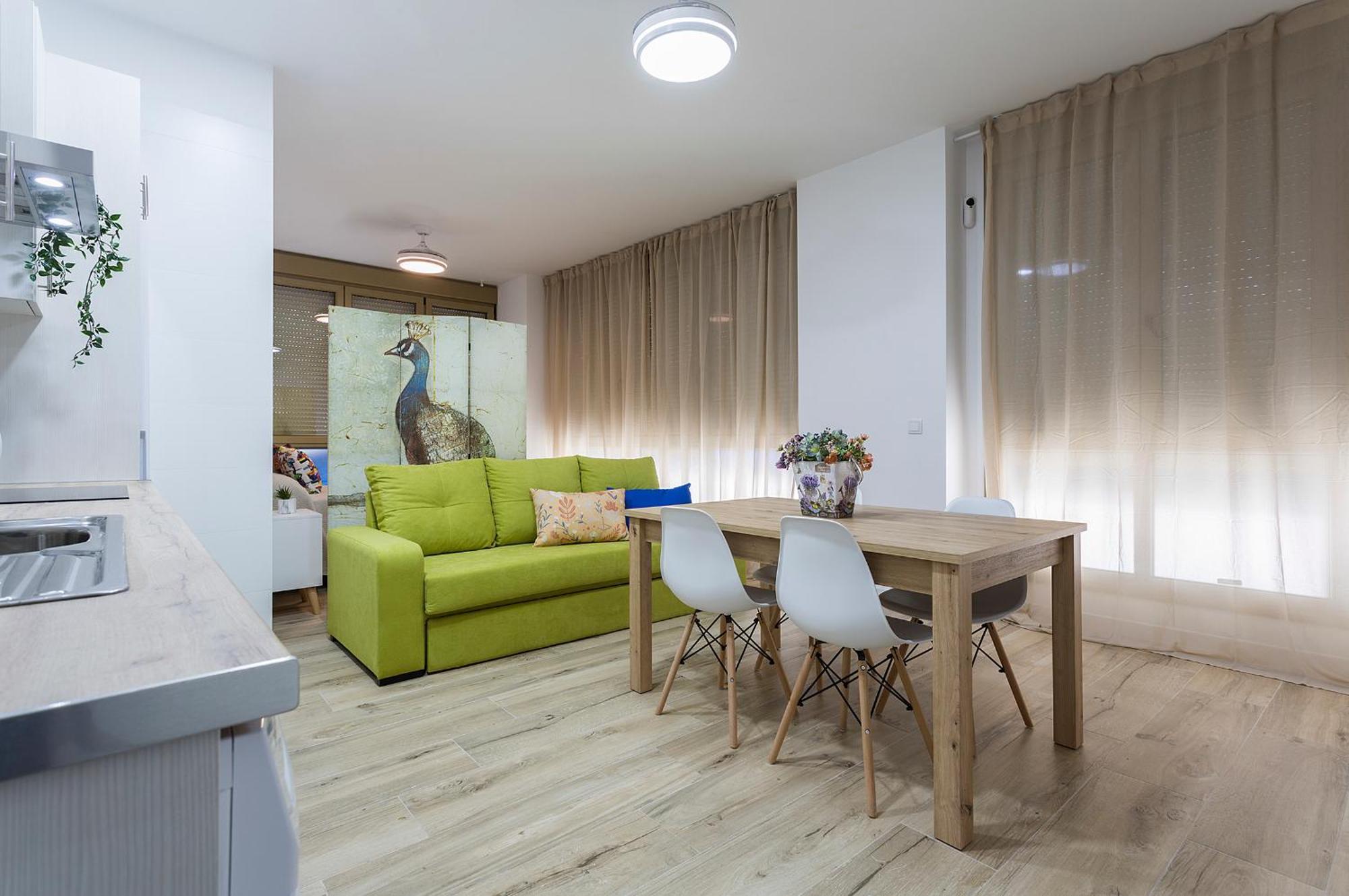 Estudio Moderno Playa Victoria Cádiz Buitenkant foto